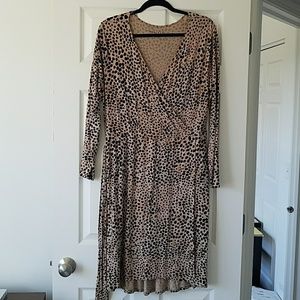 Cheetah print dress